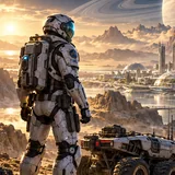 Space artwork