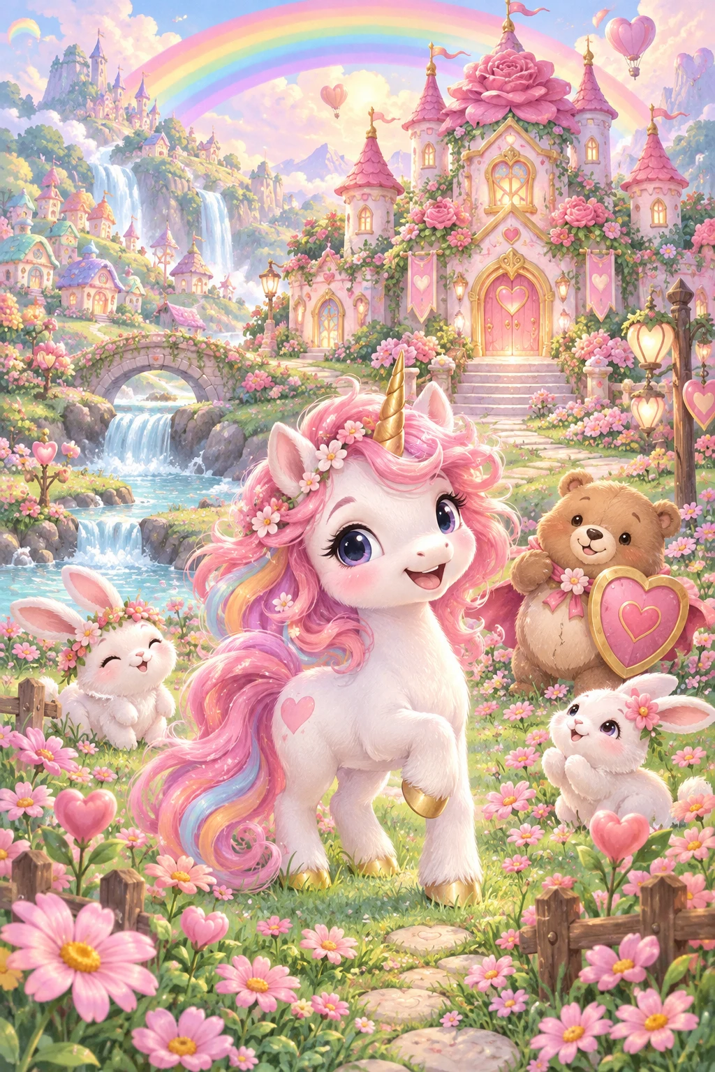 Vina’s Rainbow Realms illustration